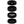 Load image into Gallery viewer, 3" Black parts