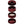 Load image into Gallery viewer, 2" Matte red parts