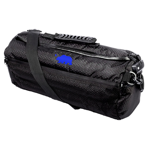Large duffle blue logo
