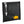 Load image into Gallery viewer, Small black pouch orange logo