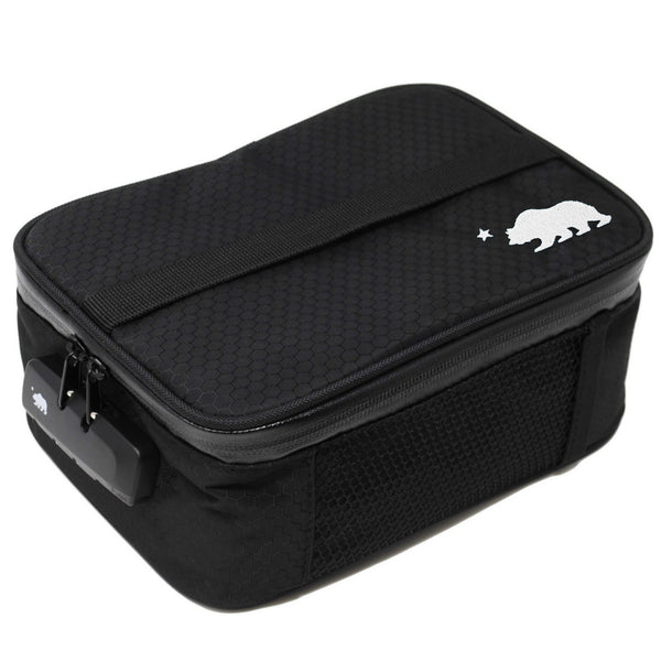 Large black soft case white logo