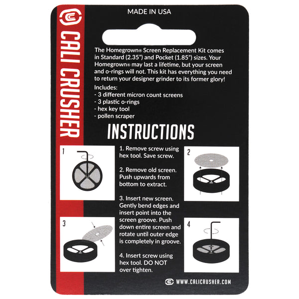 Homegrown® Screen Kit