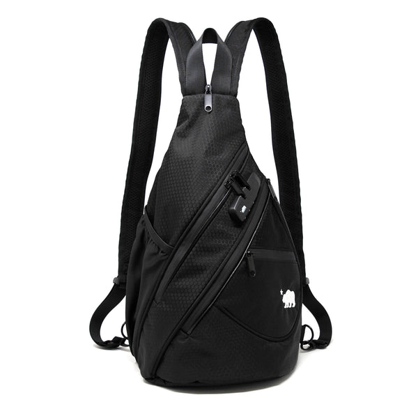 Men Sling Backpack One Shoulder Crossbody Bag Student School Work Travel  Hiking | eBay