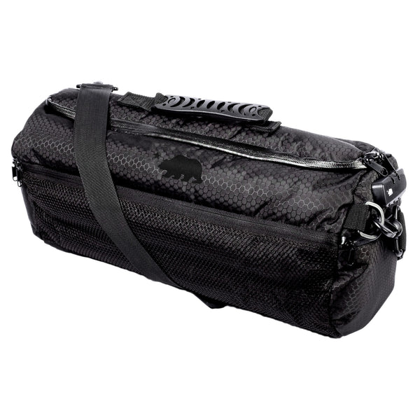 Large duffle black logo