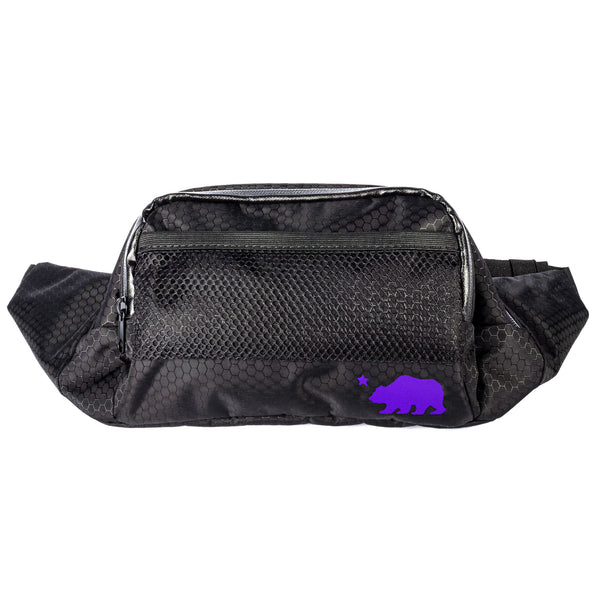 Fanny pack purple logo