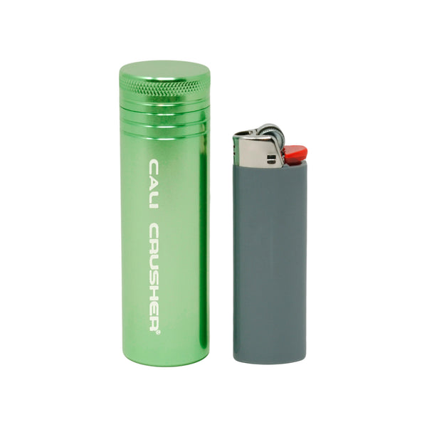 Green pocket storage with lighter